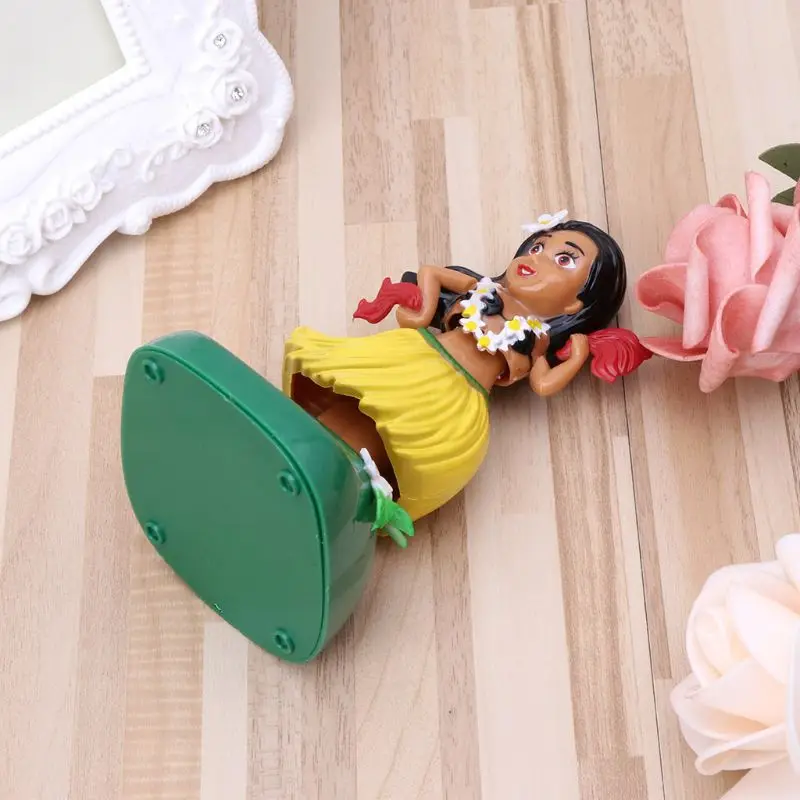 Автомобильные украшения гавайская девочка Hula Вибрирующая голова игрушка на