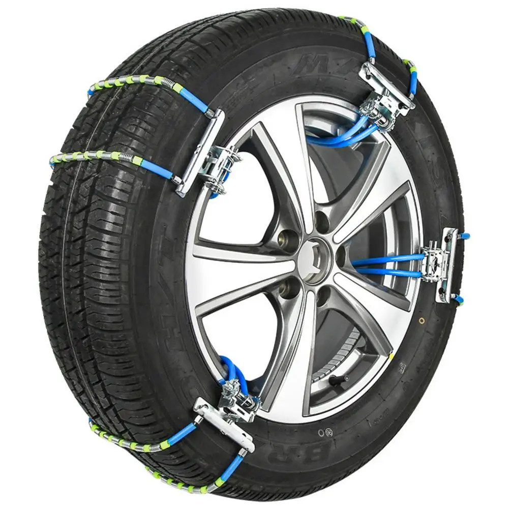 Цепи на колесах Снежная цепь противоскользящая стальная аварийная шину с