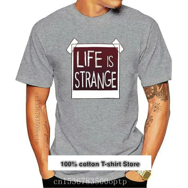 

Camiseta informal de one yona para hombre, camisa de diseño Simple, de talla grande, para ocio, Life Is Strange, nueva