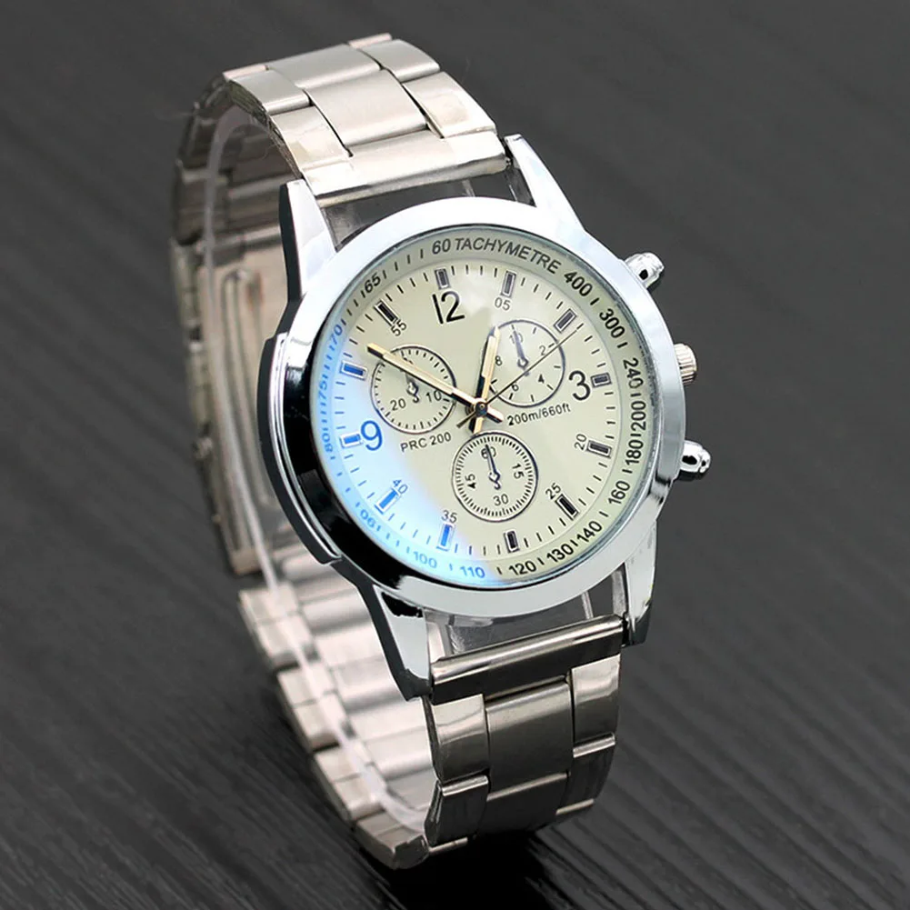 

Fashion Men's Stainless Steel Luxury Sport Analog Quartz Wrist Watch for Women Men