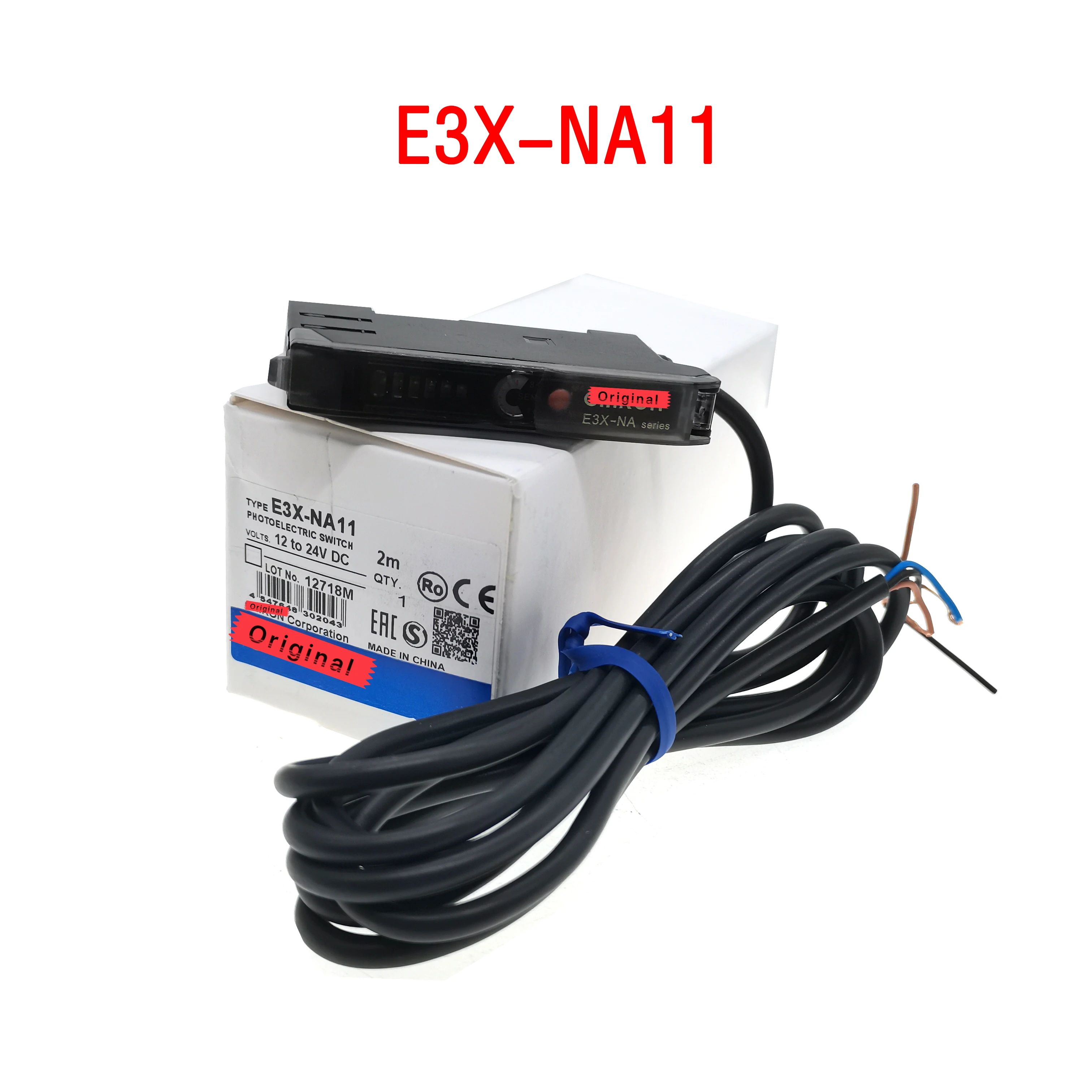 

10PCS E3X-NA11 NPN New Optical Fiber Amplifier Sensor Photoelectric Sensor High Quality