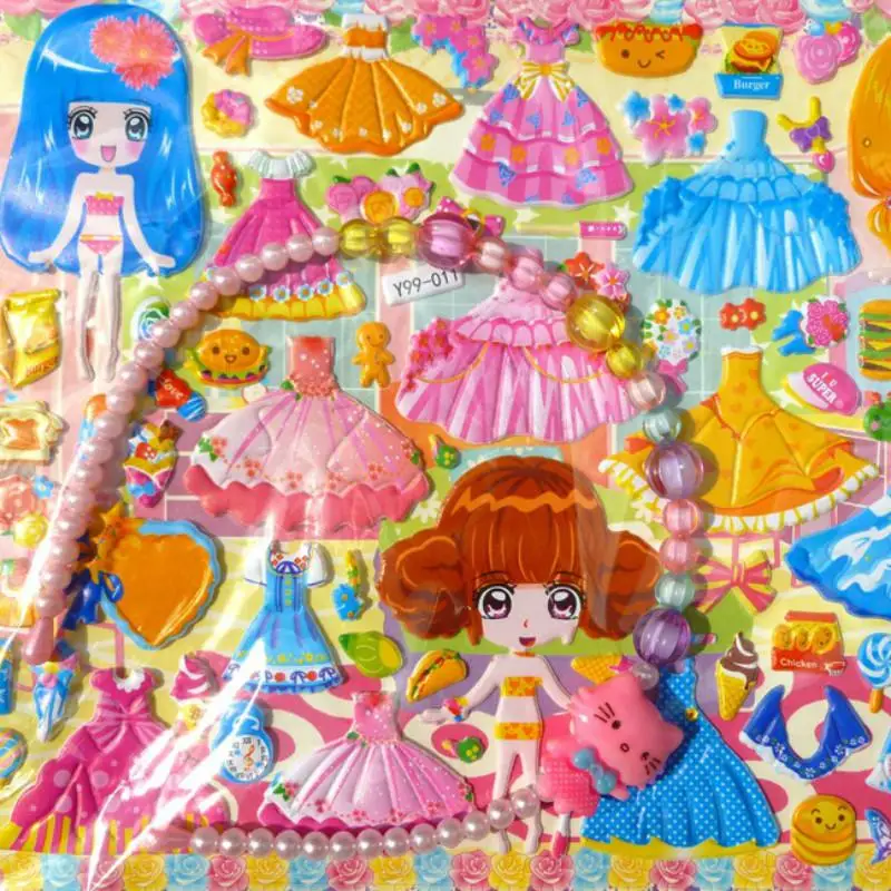 Южно корейские 8 случайные стили наклейки для девочек танцев с героями