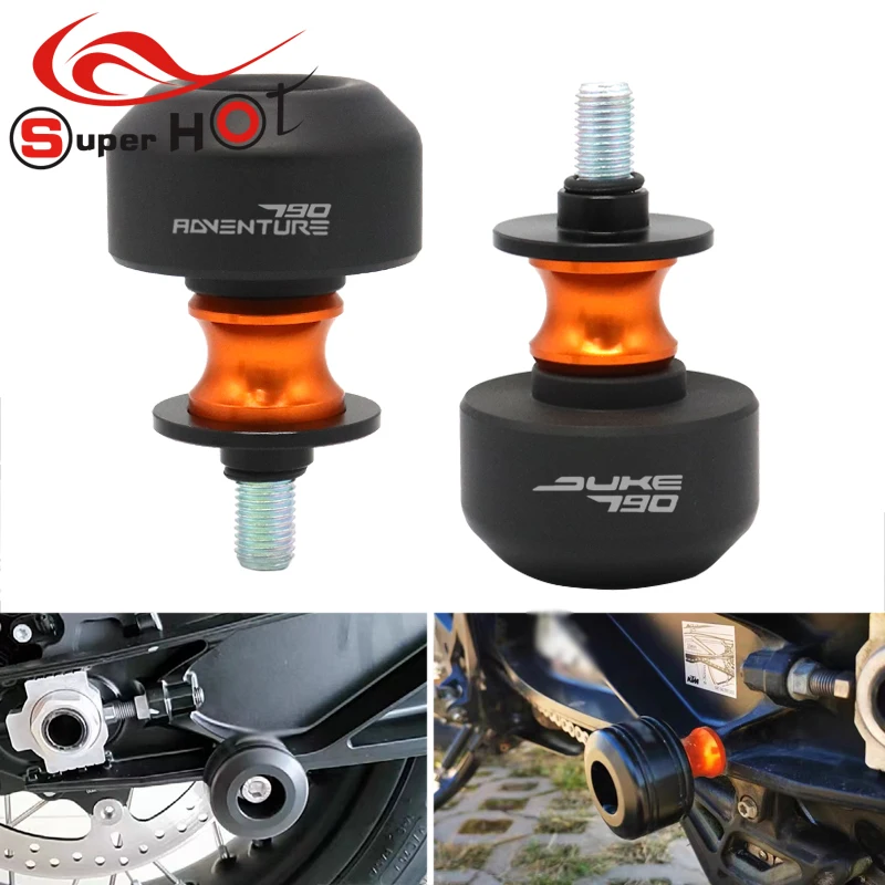 

Motorcycle Accessories Rear Axle Fork Wheel Slider Falling Protector for KTM DUKE790 Adventure790 DUKE ADVENTURE 790