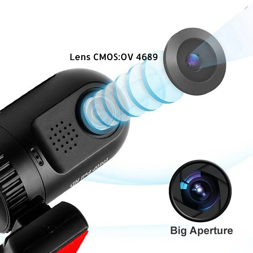Conkim Автомобильная камера Full HD 1296P видеорегистратор ADAS LDWS Pro конденсатор