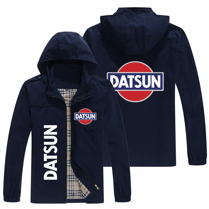 

DATSUN logo print jacket men's boutique outdoor jacket, club custom men's tops, high-quality wear-resistant motorcycle jackets