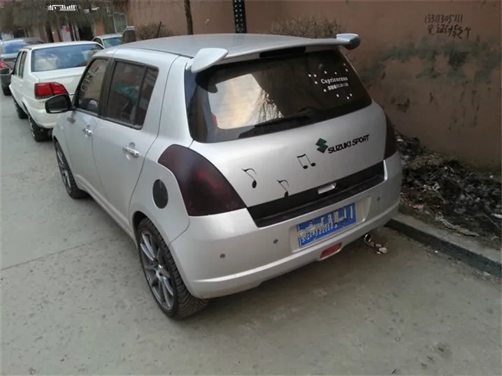 Спойлер для Swift 2008 2014 спойлер Suzuki WXYCK из АБС пластика цветной задний крыла