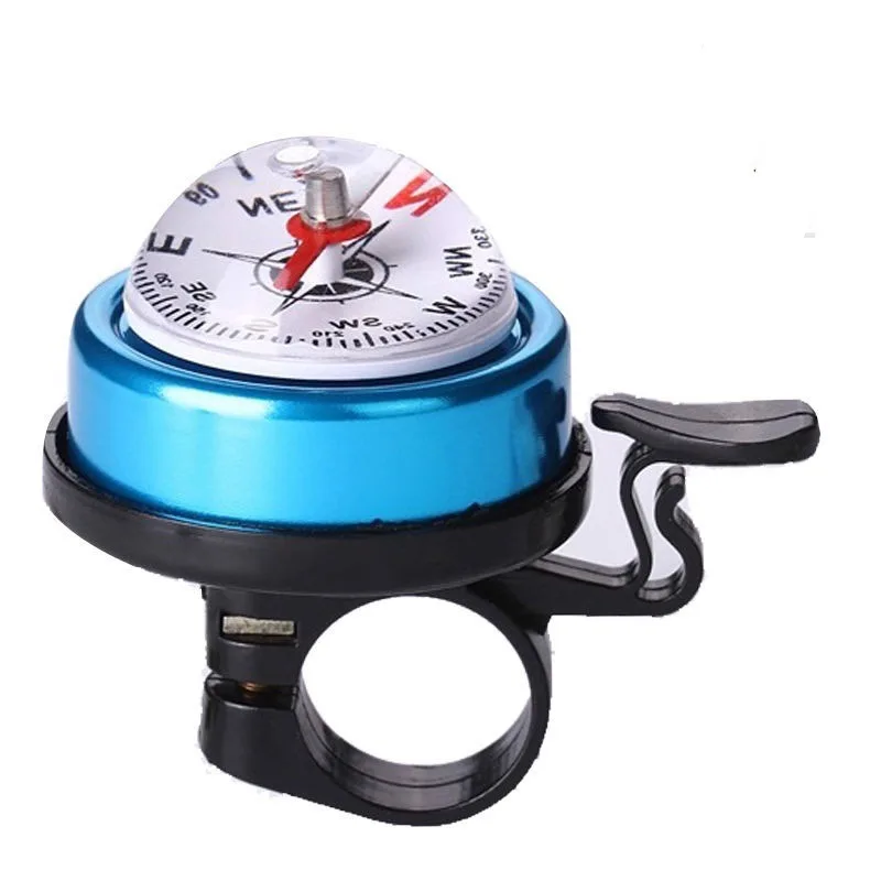 

K72 Creative Bicycle Bell Mountain Bike Horn with Compass Loud Sound Big Hemisphere MTB Bicycle Cycling Fitting Acessorios