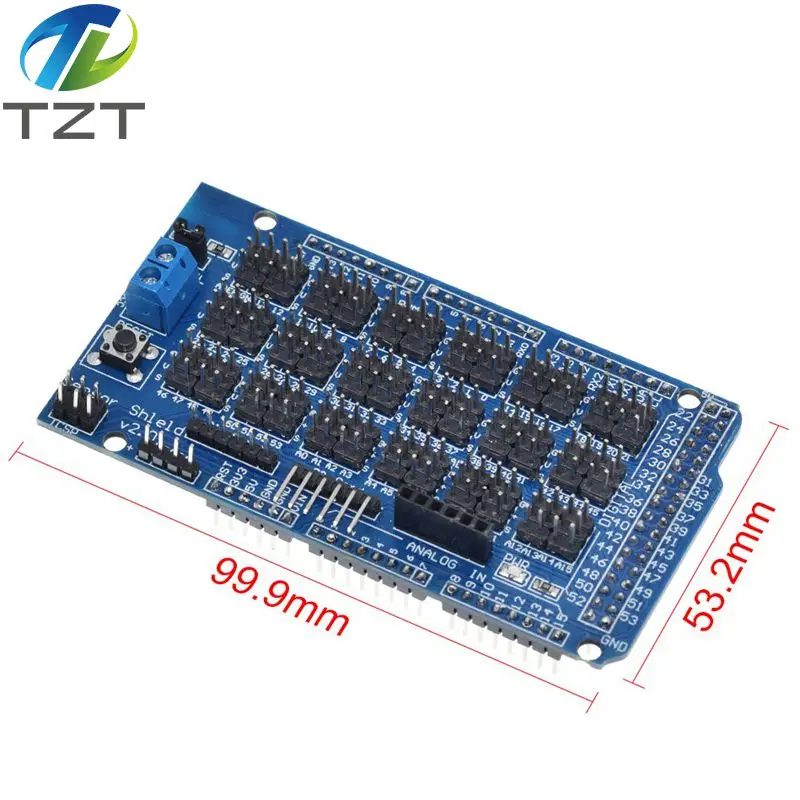 Для Arduino датчик MEGA щит V1.0 V2.0 специальный расширения макетная плата Мега 2560 Sup