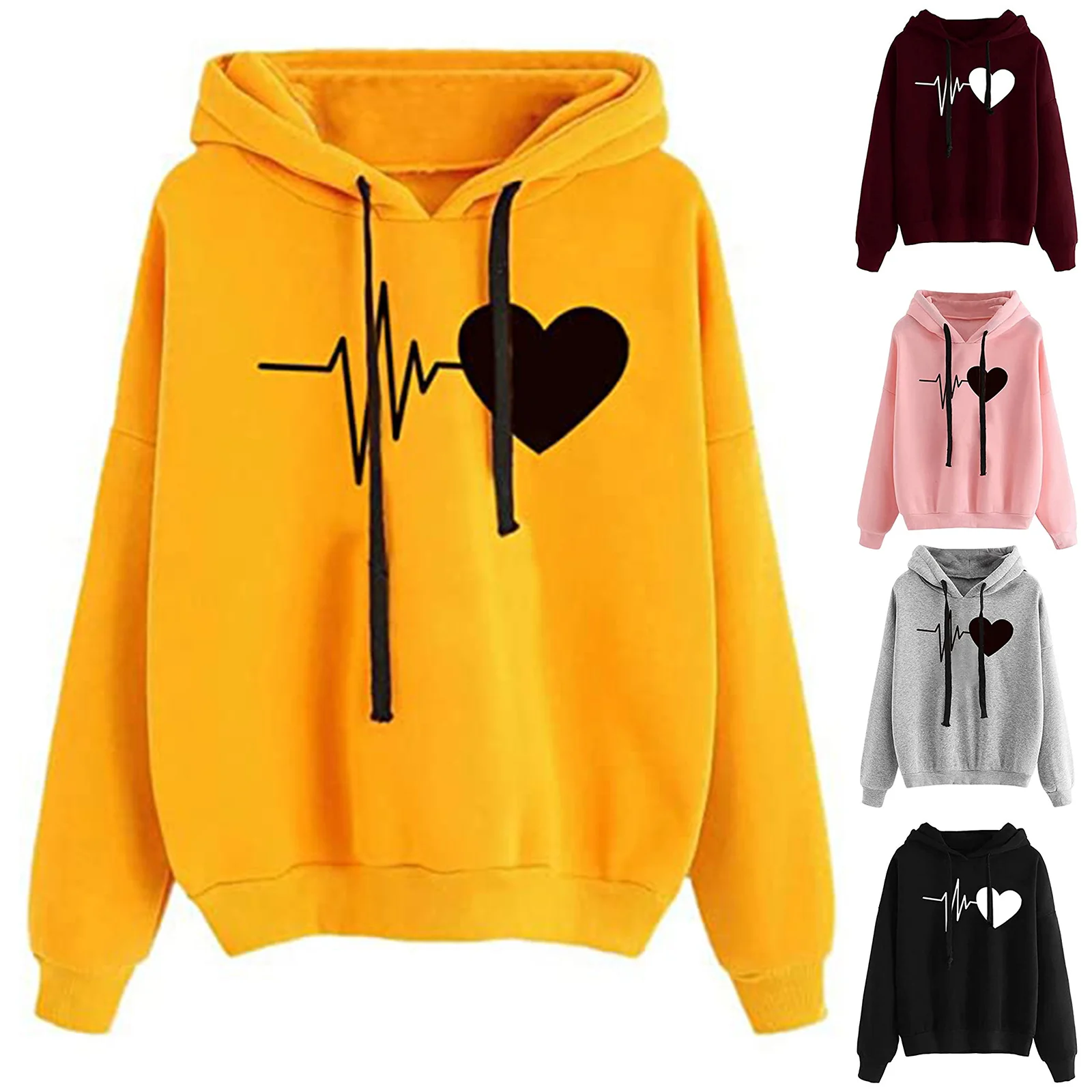 

Новинка Женская осенне-зимняя Толстовка Свитшот пуловер Топы с длинным рукавом удобная мягкая