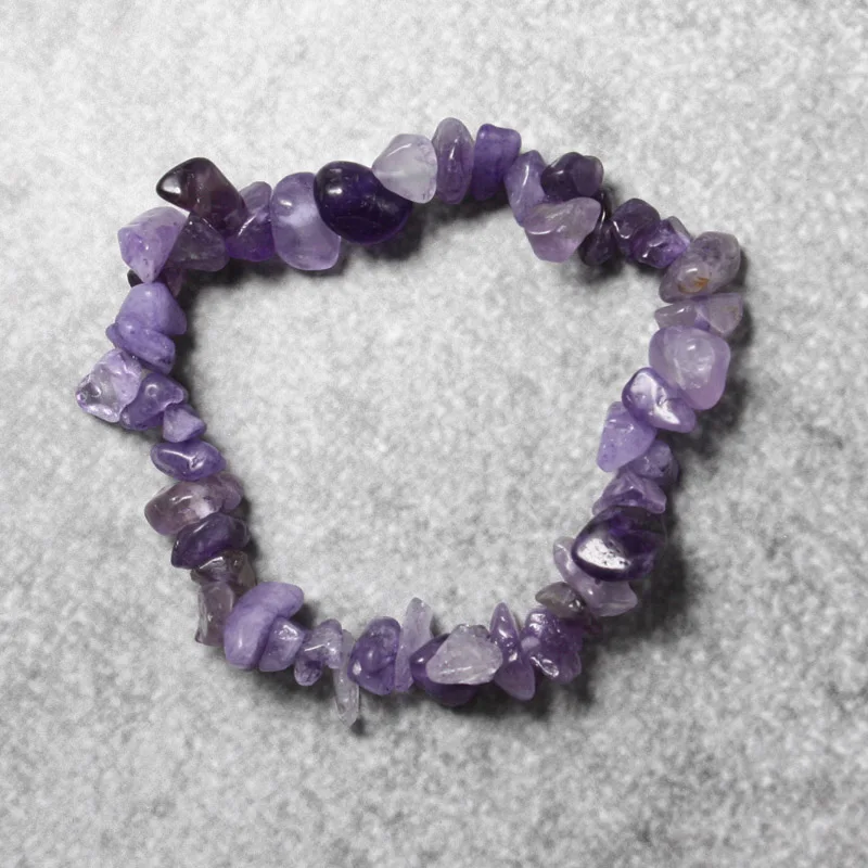 Ручной растягивающийся браслет Осколок кристалла Браслет гранат необычный