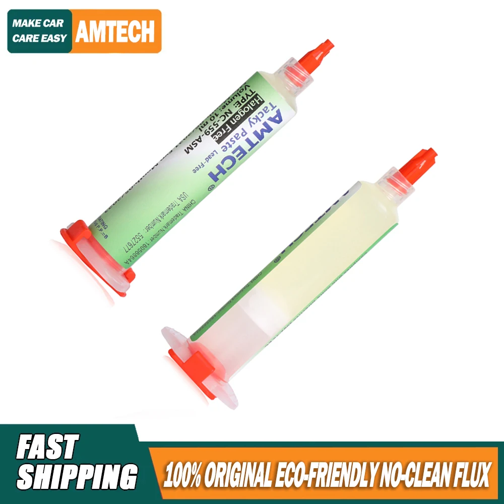 

AMTECH LS-321-ASM Low Smoke Halogen Free BGA Mobile Phone Motherboard Repair Solder Paste Flux