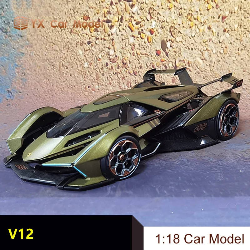 

1:18 Lamborghini V12 VGT concept supercar alloy collection decoration car model car model