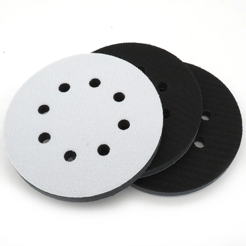 

2pcs 5 Inch(125mm) 8-Hole Soft Sponge Interface Pad for Sanding Pads and Hook&Loop Buffering Pad Sandpaper Dropshipping