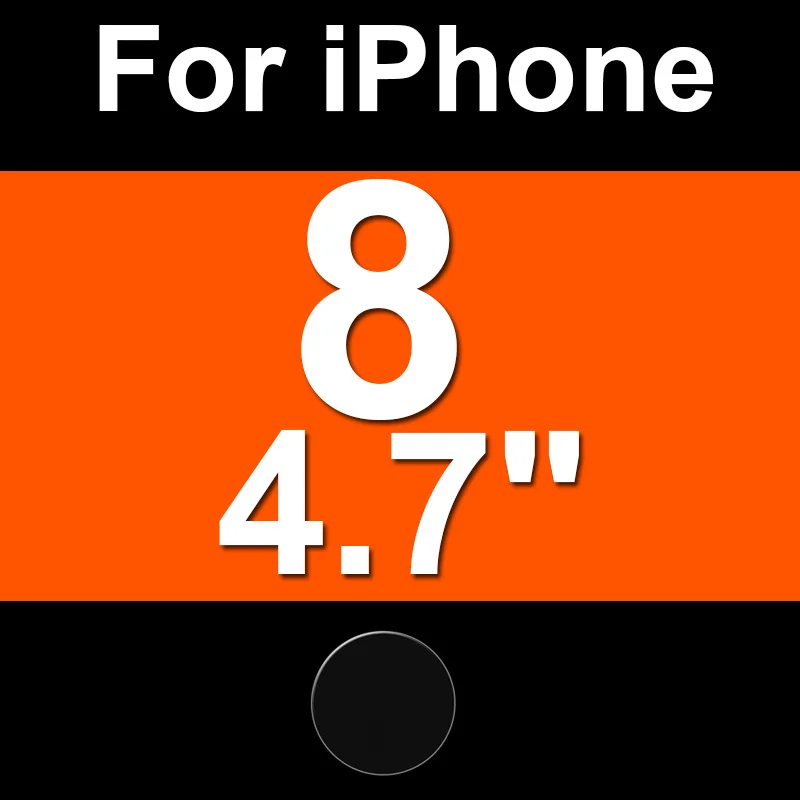 10 шт./партия для Apple iPhone 11 Pro Xs Max X XR 6 6S 7 8 Plus задняя защита для объектива камеры Защитная крышка мягкая пленка из закаленного стекла - Цвет: For iPhone 8