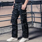 Брюки-карго мужские камуфляжные, рабочая одежда, армейские теплые штаны с несколькими карманами, хлопковые в стиле милитари