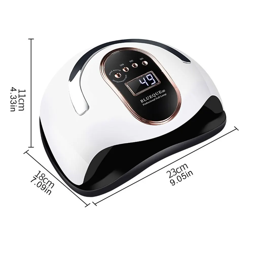 

168W Nail Lamp Professional LED UV Lamp Quick Dry Nail Gel Dryer Lamp Upgrade Car Manicure Lamp V8 Nails Dryer