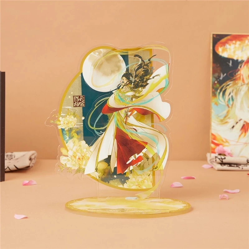 

Anime Tian Guan Ci Fu Hua Cheng Xie Lian Cosplay Acrylic Mobile Phone Stents Figure Stand Figure Kids Gift Toy