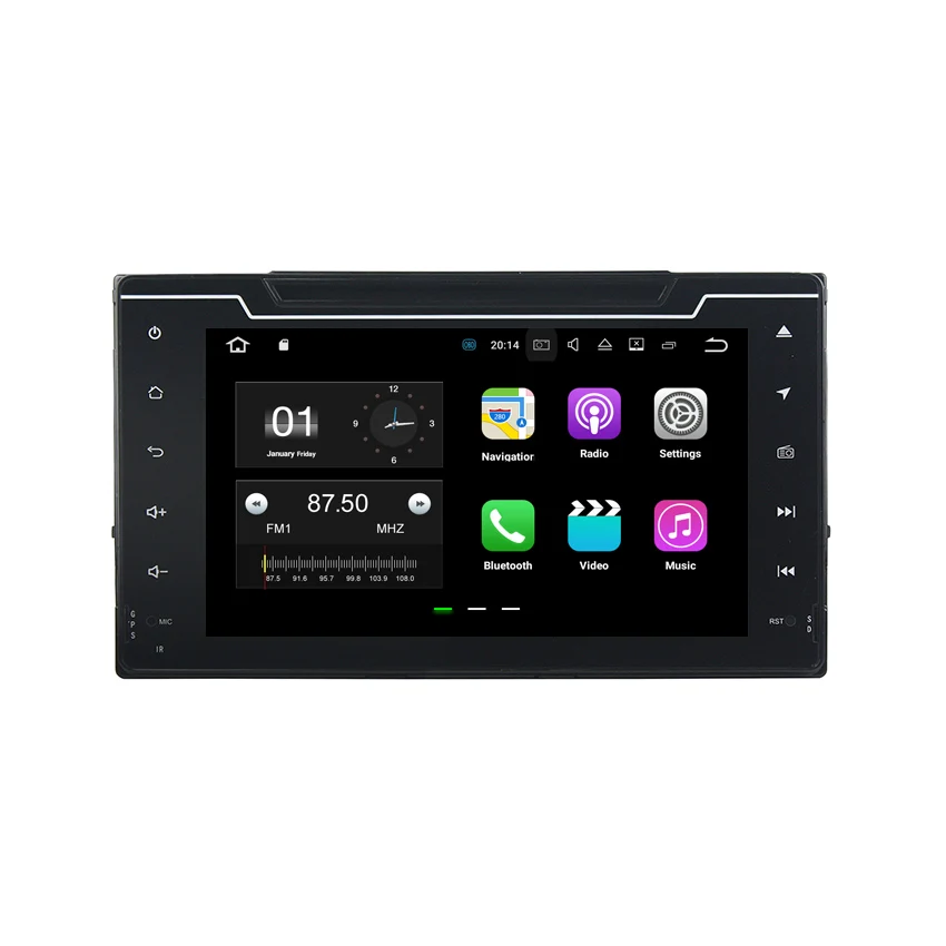 Liislee 2 din Android Car Navigation GPS For Toyota Innova 2015~2018 Auto Radio Stereo Multimedia Big Screen Player Bluetooth | Автомобили