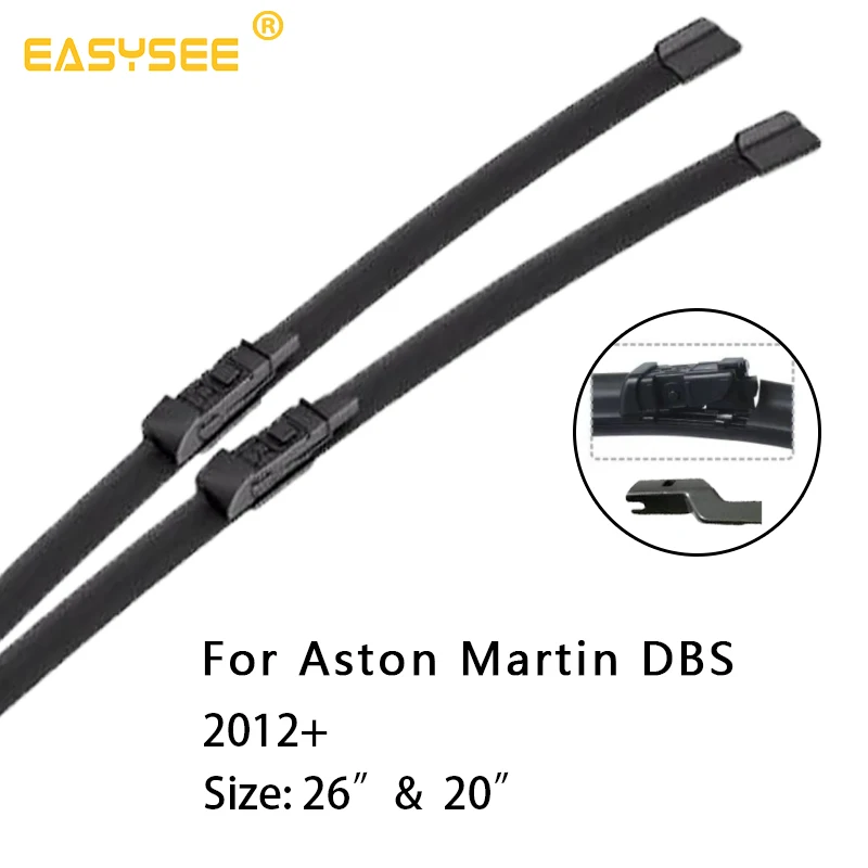 Щетки стеклоочистителя на лобовое стекло для ASTON MARTIN DBS подходят нажимных ручек