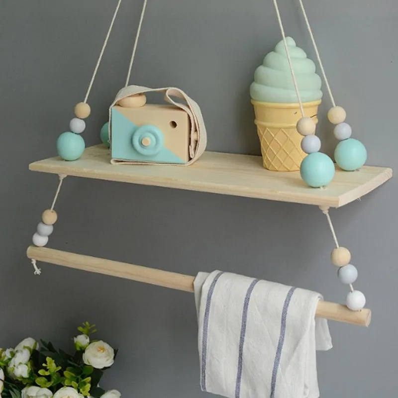 Современная настенная полка Детская Деревянная Декоративная сделай сам в