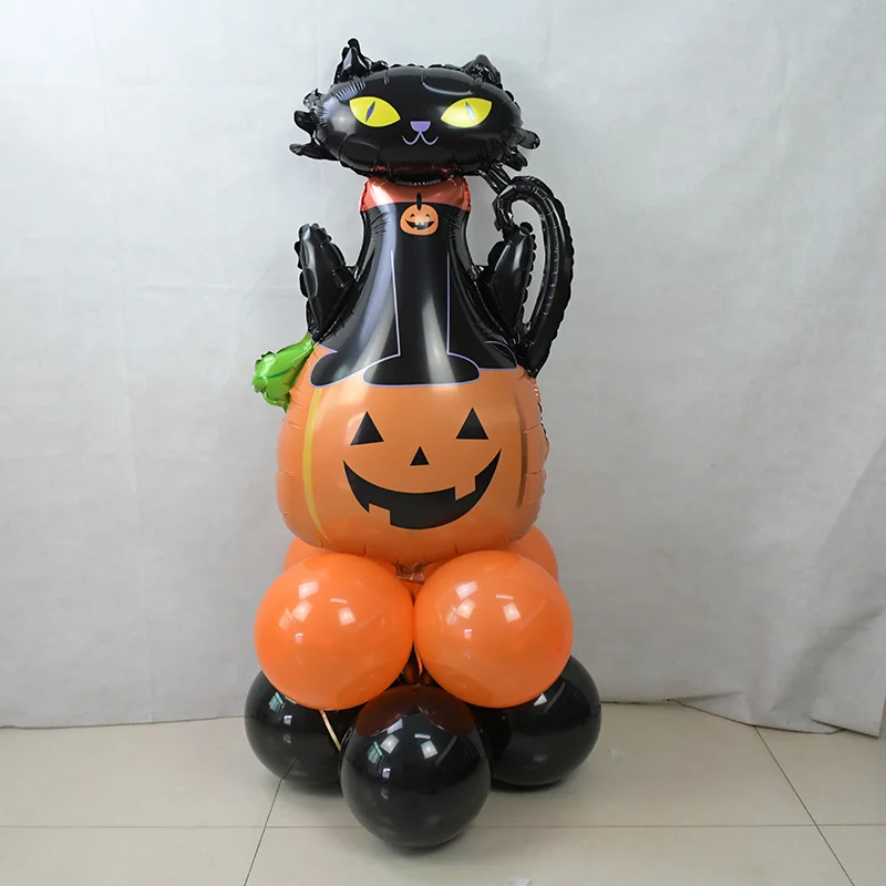 

Halloween Foil Balloons Horror Bat Spider Pumpkin Skeletons Ballon For Happy Halloween Party Decoration Inflatable Globos Toys