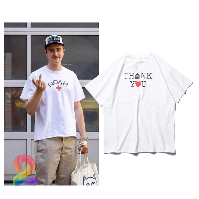 

Oversize NOAH T Shirt Top Version Short Sleeves High Quality Cotton Cross Pattern NOAH Men's Women's Casual Loose T-shirt