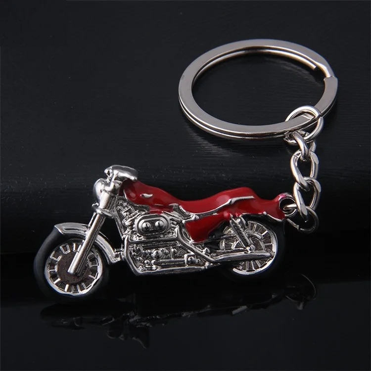 

wholesale Mountain Motorcycle Pendants KeyChain New model Car Key Holder color metal Bag Charm Accessories 3D crafts Key Chain