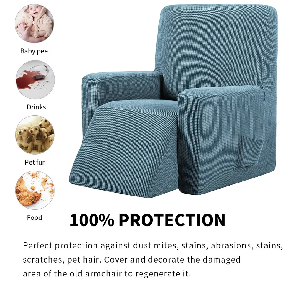 armchair soft chair covers furniture protector non slip recliner chair cover protector elastic all inclusive massage sofa cover free global shipping