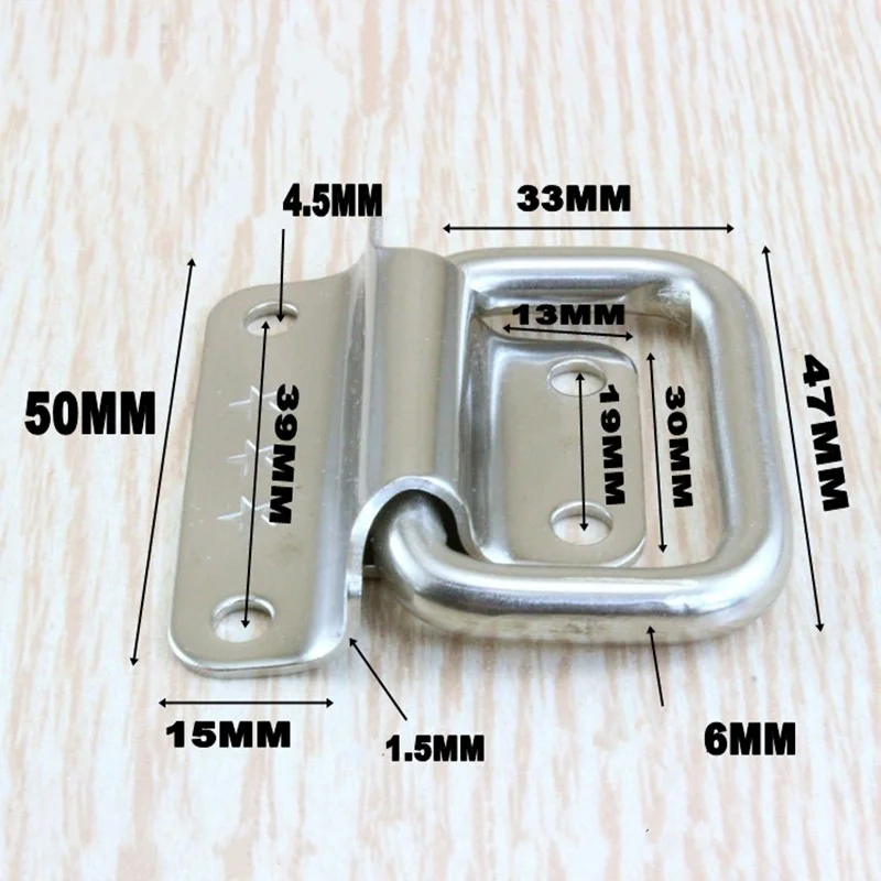 4 шт. складные ручки из нержавеющей стали чемодан с инструментами|drawer pulls knobs|pull