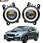 2 шт автомобильные аксессуары H11 светодиодный туман светильник глаза ангела дневного светильник 12V для Subaru Levorg, автомобильные аксессуары, брелок для автомобиля Subaru 2014 2015 2016 2017 2018