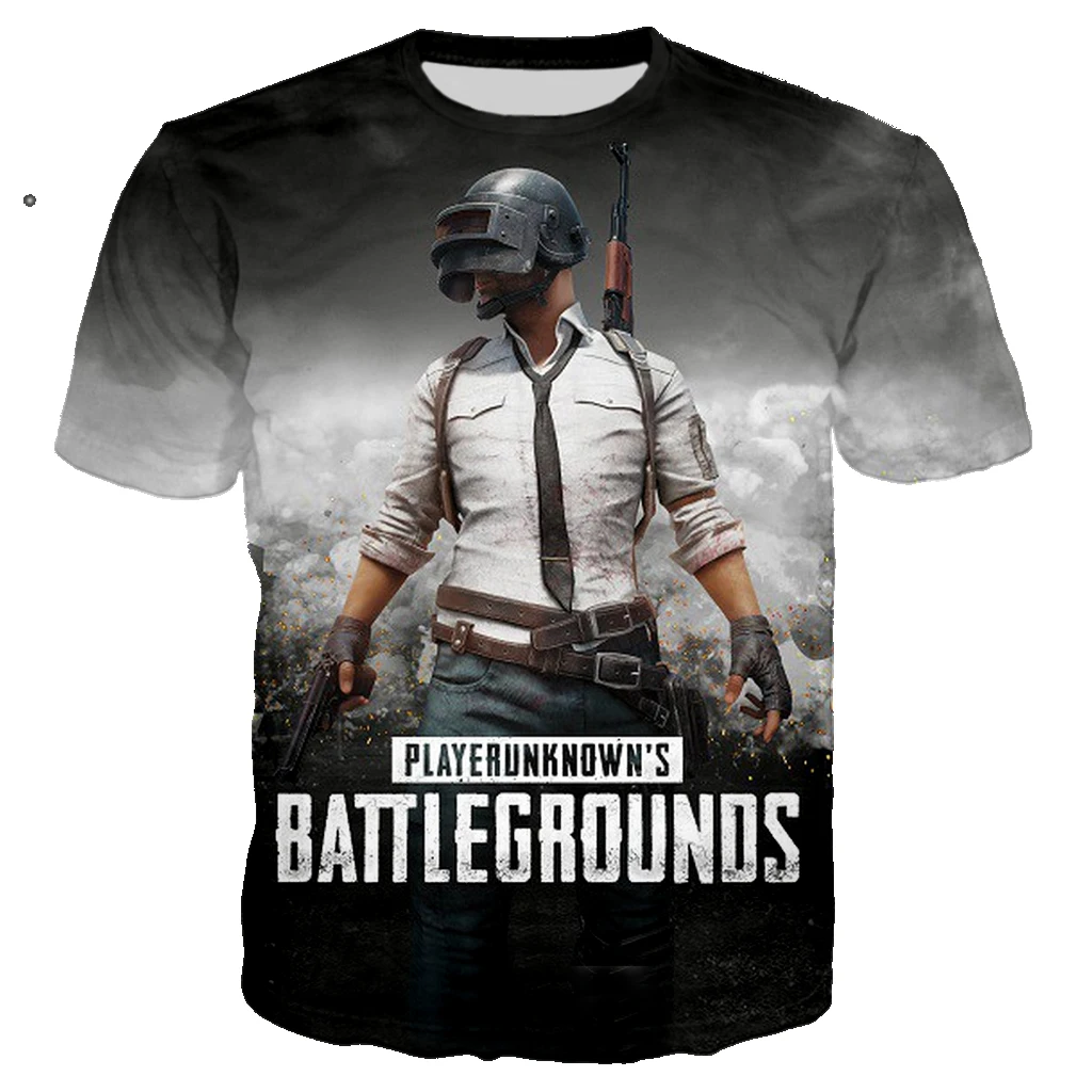 Игра PUBG 3d принт рок Летняя мужская Военная футболка модная футболка крутая цветная футболка/уличная мужская одежда