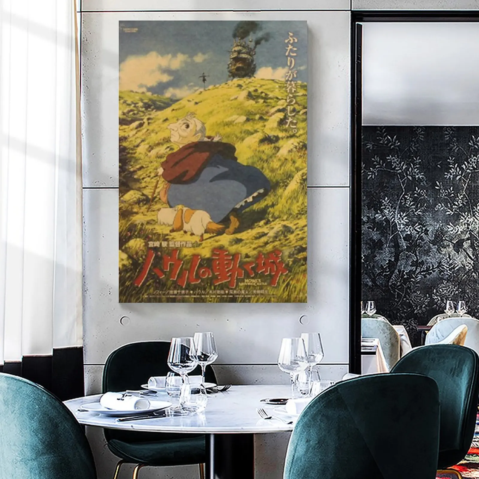 Miyazaki Hayao аниме фильмы (3) искусство стен на холсте постеры для гостиной картина