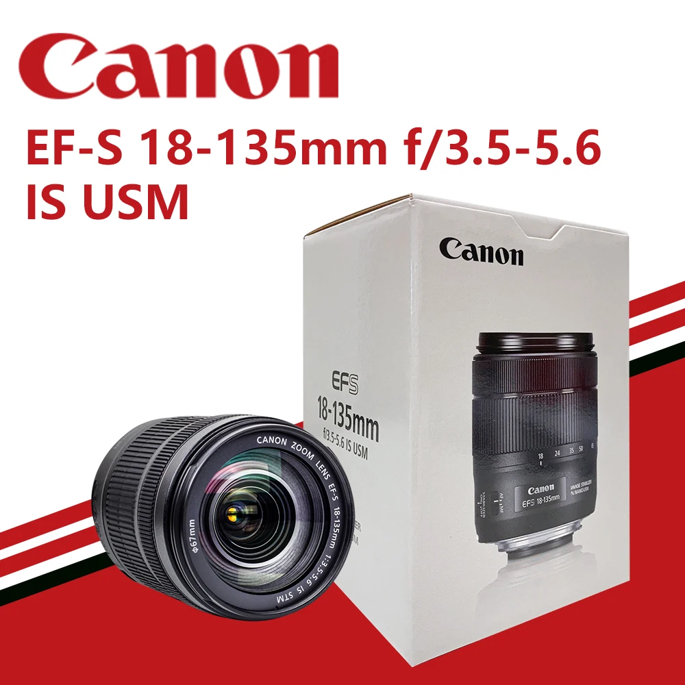 

Canon EF-S 18-135mm f/3,5-5,6 IS USM Стандартный с переменным фокусным расстоянием для цифровых зеркальных камер