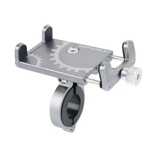 F Aluminum Bicycle Phone Holder MTB Mountain Road Bike Motorcycle For 3.5-6.5 Inch Mobile Support GPS Cycling Bracket - Цвет: F