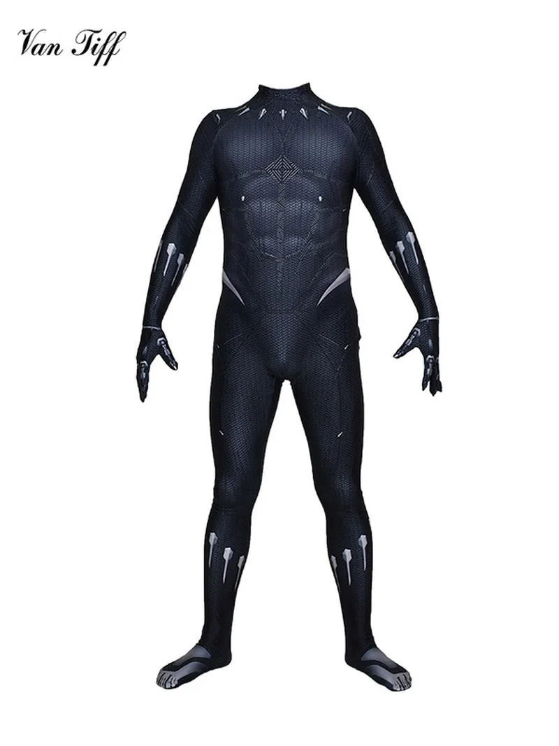 Супергерой tхалла Черная пантера костюмы на Хэллоуин для мужчин взрослых косплей