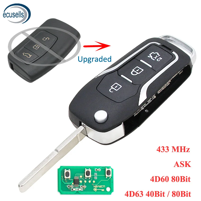 Модифицированный складной пульт дистанционного управления для автомобиля 3