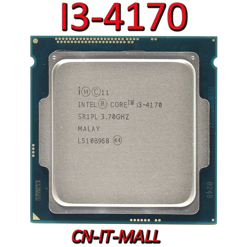 

Pulled I3-4170 CPU 3.7G 3M 2 Core 4 Thread LGA1150 Processor