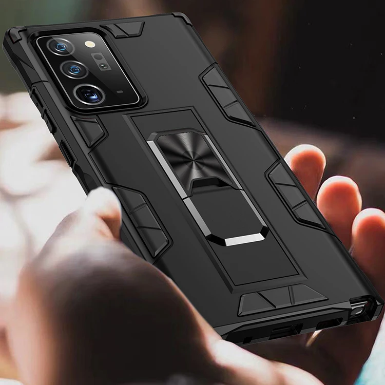 Противоударный защитный чехол для Samsung Galaxy Note 8 9 10 Plus 5G Матовый Магнитный из ТПУ с