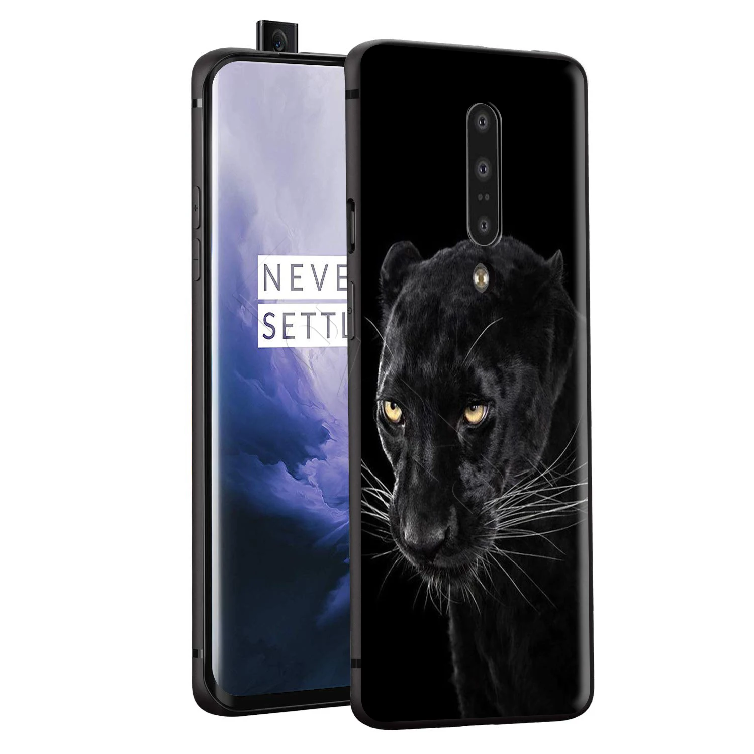Силиконовый чехол Lavaza с черными кошачьими зелеными глазами для Oneplus 7 Pro 6 6t 5