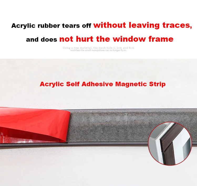 Регулируемый магнитный оконный экран сделай сам съемная и моющаяся сетка для