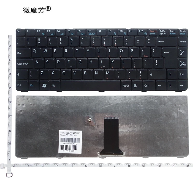 QH US новая английская сменная Клавиатура для ноутбука SONY VGN NR11 NR12 NR12H NR13H NR17 NS17 NR21 NR21S
