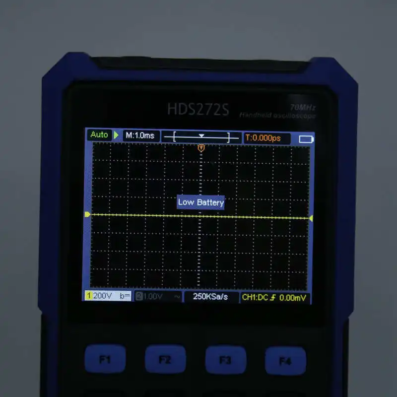 Портативный осциллограф HDS272S 70 МГц генератор сигналов мультиметр источник