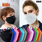 Детская маска ffp2 ffp2mask для детей ffp 2 Face Heath Aldute mask KN95 mondkapjes Black pff2 mascarillas fpp2 для детей 9 a 12 лет