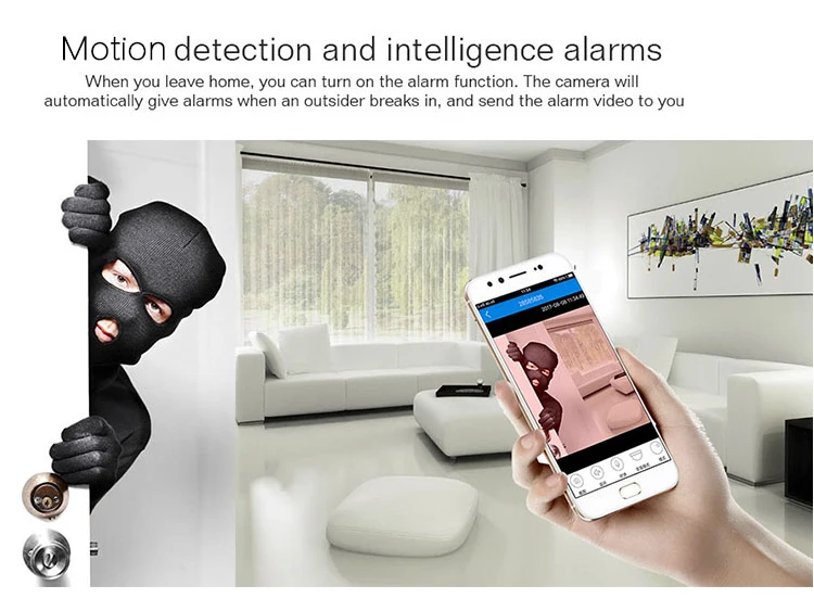 1080P 720P IP камера безопасности WiFi Беспроводная CCTV наблюдения ИК Ночное Видение P2P