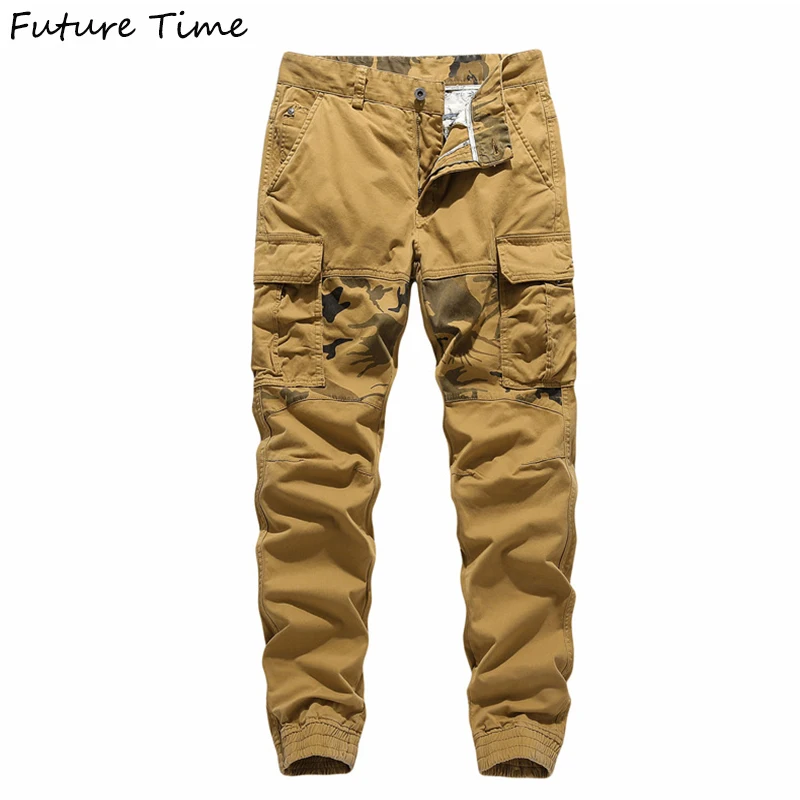 

Men Pants Casual Autumn Military Man's Pant Solid Color Plus Size Long Pants Male Trousers Streetwear Joggers Overall C2222