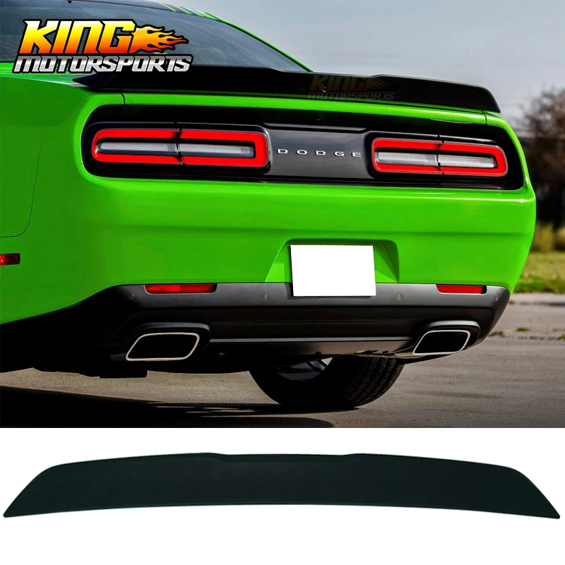 Подходит 15 18 Dodge Challenger R/T scat pack флеш спойлер багажника OE отверстие для камеры