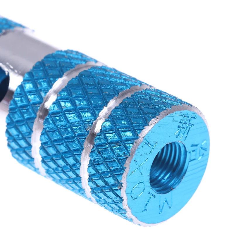 

1Pair Aluminum Nonslip Bike Bicycle Pedal Front Rear Axle Foot Pegs Foot Post