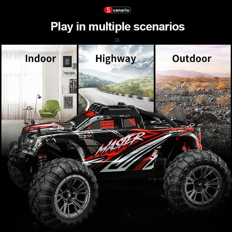 ZWN KF11 2 4G внедорожный Радиоуправляемый автомобиль 4WD 33 км/ч Электрический