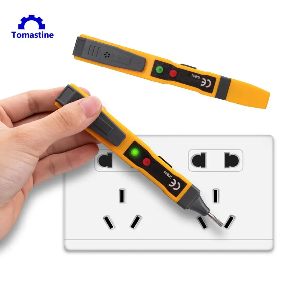 Портативный цифровой тестер напряжения переменного тока Бесконтактный