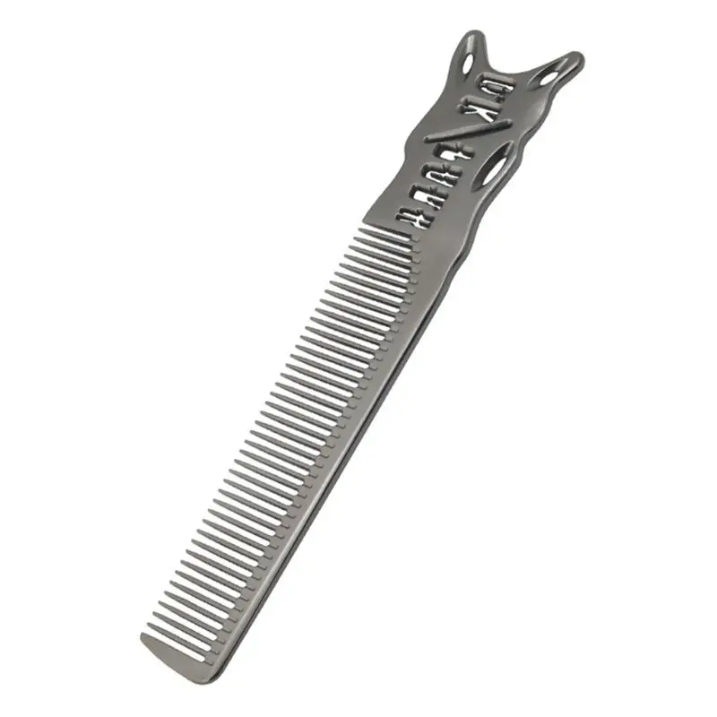 

Aluminum Metal Cutting Comb Hair Hairdressing & Barbers Salon Combs Men Women K3NE